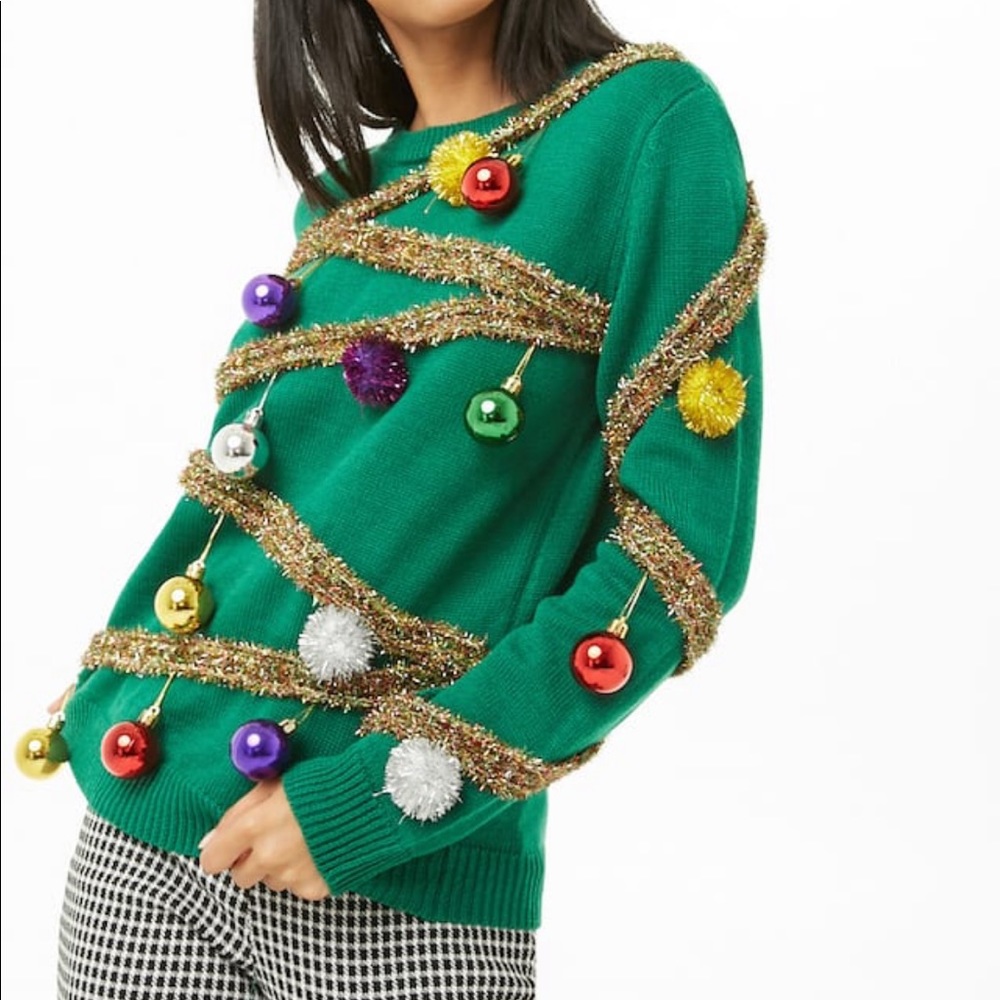 Ugly Christmas Sweater - Christmas Tree Sweater